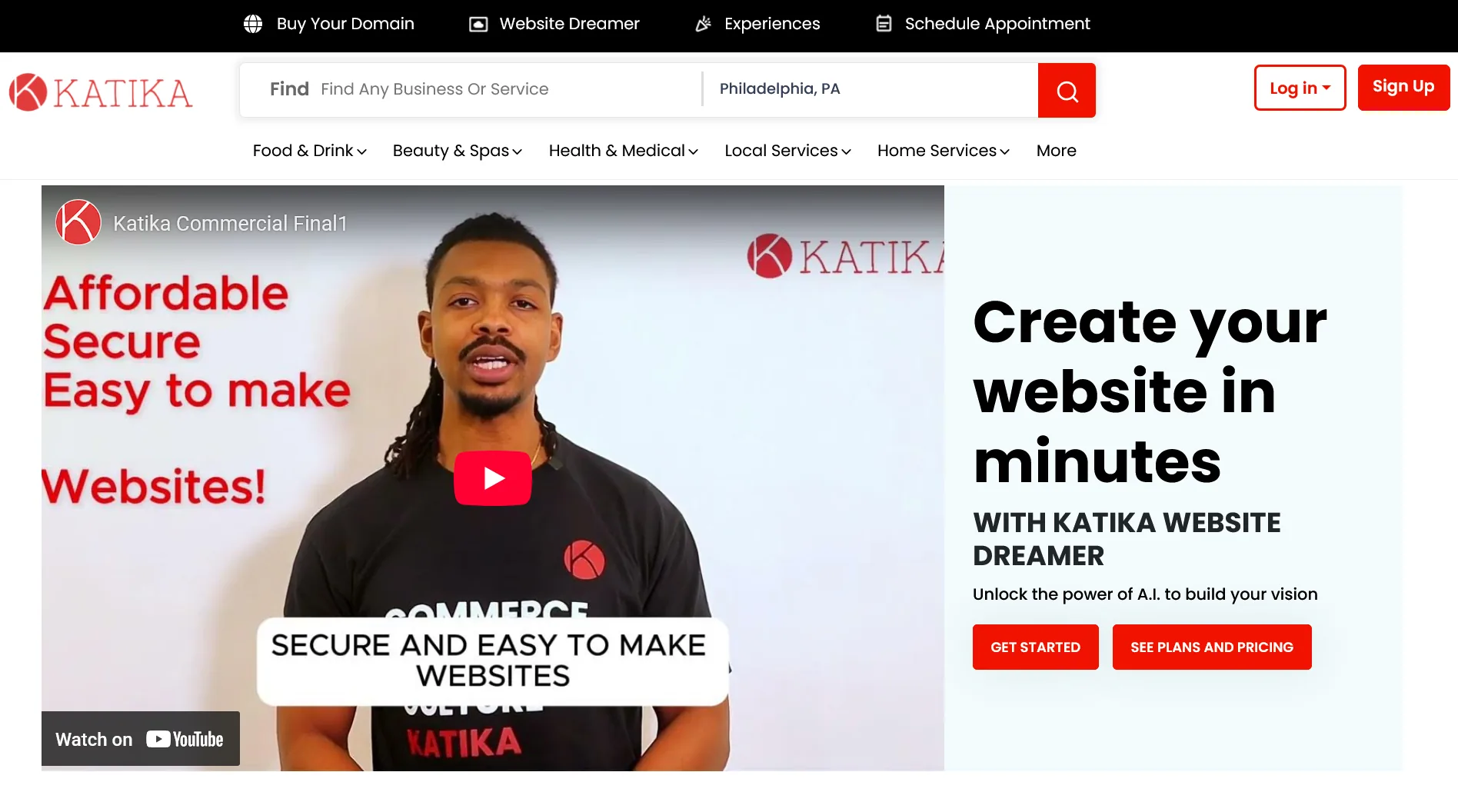 Automated E-commerce Website Generator